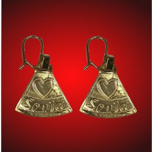 fan baby name earring