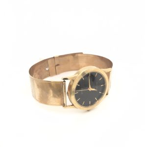 Men Panama Full Gold Watch Round  Shape