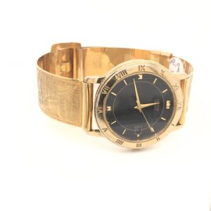 Men Panama Full Gold Watch Round Shape